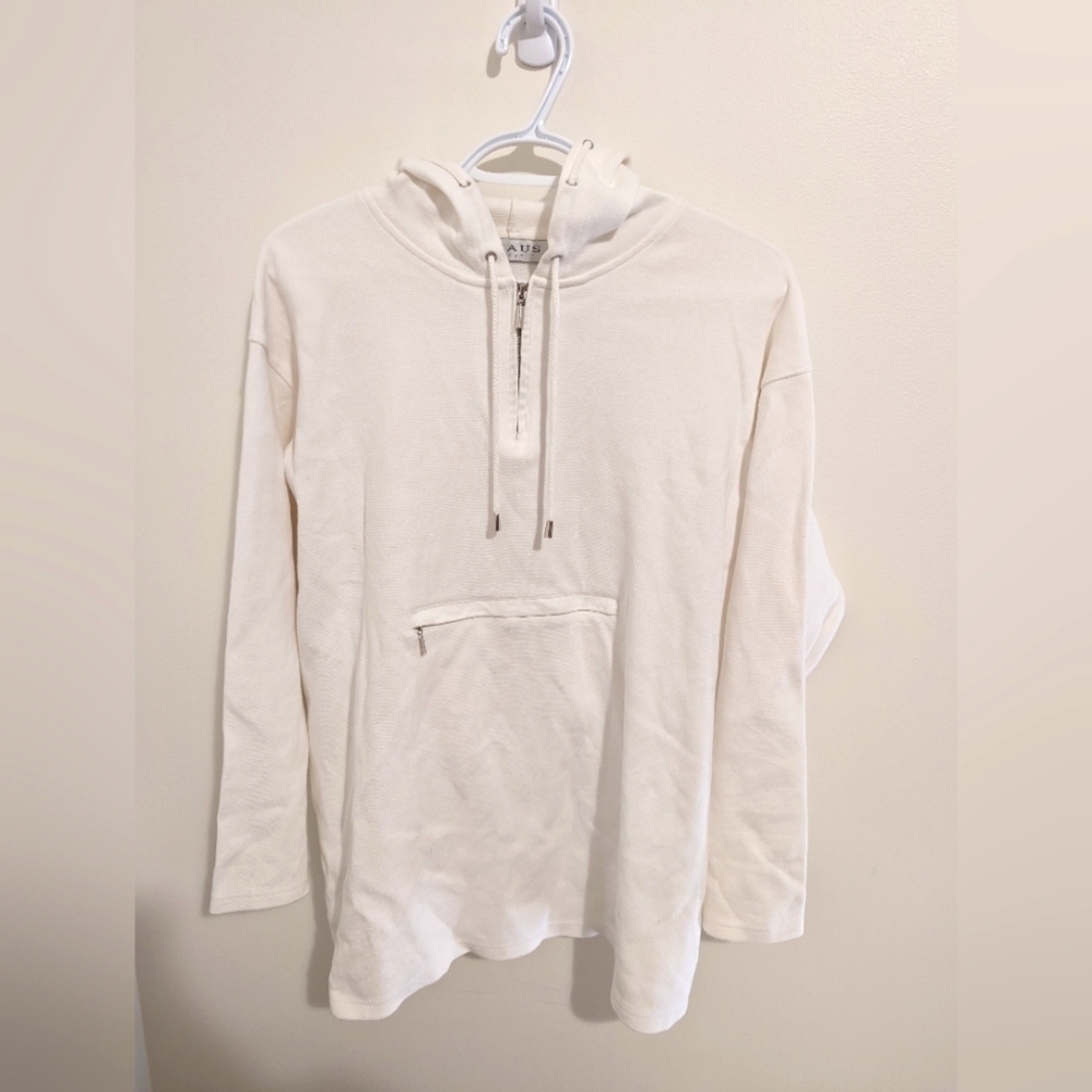 CHAUS Sport Men's white hoodie